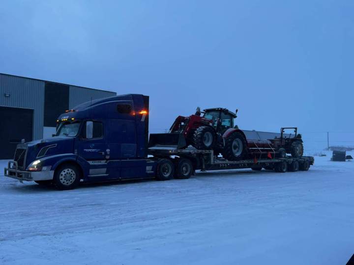 Délocalisation de tracteurs fermiers